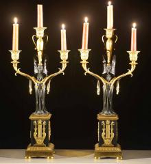 French Empire Candelabra in the Form of Nike - R16813